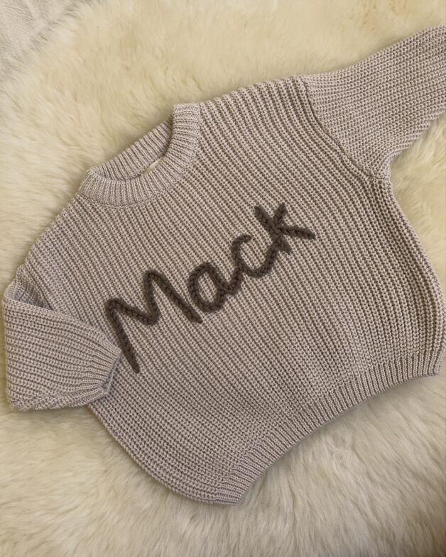 Custom Knitted Sweater