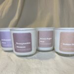 A group of all 4 candles offered by Little Ray