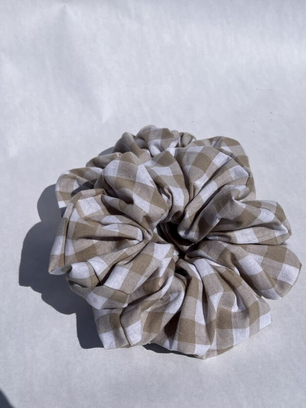 XL Scrunchie  |  Gingham