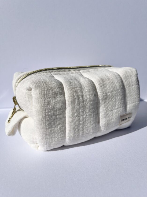 Everyday Pouch  |  White Check